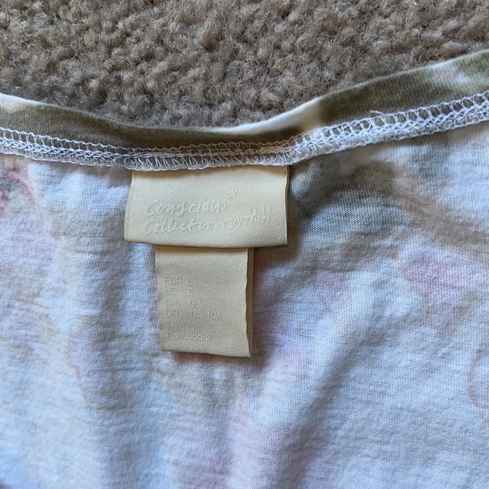 H&M rose sleeveless top size Large - Picture 5 of 9